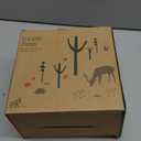 Elk and Friends Kids 6.7 Porcelain Divided Plates with Silicone Suction Sleeves | Suitable for Babies/Kids/Toddlers | Microwave & Dishwasher Safe | Non Slip | Snack Dishes | 4 Pack (Blush/Lilac/Sage/MistyBlue)