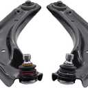 NewYall Front Lower Left and Right Suspension Control Arms with Ball Joints for Nissan Qashqai/Rogue Sport 2017-2019, Rogue 2014-2019