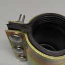 Water Pipe Repair Clamp for 2 inch Pipe(OD of Applied Pipe 2.37 inch),Leak Sealer for Pipes and Plumbing,Length 4.72 inch,Suitable for PE/PPR/Steel/Iron Pipe,Bronze
