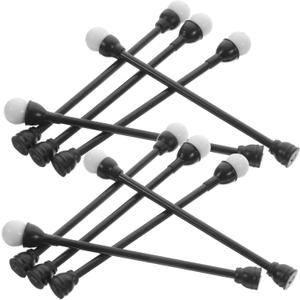 Generic 12pcs Miniature Street Lamp Model -landscape Decor for Miniature Houses Sand Table Realistic Material Stable Base for Adornment
