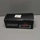 Essential Oil Diffuser, Fireplace Flame Oil Diffuser - Aromatherapy Aroma Humidifier, Upgrade 7 Flame Colors Noiseless 150ml Remote Control - Perfect for Bedroom Home Office (Fireplace Black)