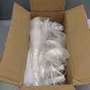 6-Light French Country Chandelier 28" Farmhouse Dining Room Light Fixture, Antique Wood Distressed White Chandelier, Rustic Hanging Ceiling Lighting Fixtures for Foyer Living Room Bedroom Entryway