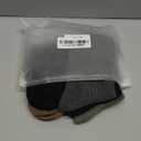 Five Pack Ankle Socks for Men Athletics Sock (Black + Dark Gray + Dark Blue + Green + Brown)