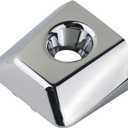 APPERFiT Door Handle Key Hole Bezel Cover Compatible with Nissan Armada Titan, Infiniti QX56 Replaces 80647-ZC00A 80647-9FU0B (Chrome)