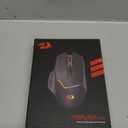 Redragon Gaming Mouse, Wireless Mouse Gaming with 8000 DPI, PC Gaming Mice with Fire Button, RGB Backlit Programmable Ergonomic Mouse Gamer, Rechargeable, 70Hrs for Windows, Mac Gamer, Black