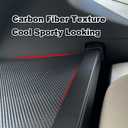 Cargo Cover for 2021-2026 Nissan Rogue Accessories S SV SL Platinum, Carbon Fiber Texture Retractable Trunk Cover Privacy Security Screen Luggage Shield Shade(Not for Rogue Sport/Select)