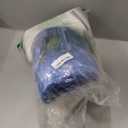 Kanayu 14 Pcs Boxing Gloves and Headgear Set for Beginners Youth 16 Ounce Boxing Gloves Headgear Helmet Hand Wraps Mouth Guards Equipment for Beginners Training Equipment Gifts (Blue, White)