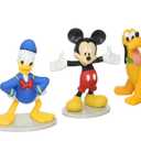 Just Play Disney Mickey Mouse Collectible Figure Set (Mickey, Minnie, Daisy, Donald, and Pluto)