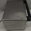 Gourmia Toaster Oven Digital Air Fryer - Convection Mode with 4 Slice Capacity, 3 Rack Positions, 12 Presets, Toast, Bagel, Bake, Roast, Broil, Dehydrate, Popcorn, Fits 9" Pizza, Stainless Steel (Large, Silver)