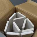 Large Stone Drying Mat for Kitchen Counter,24x16 Inch Fast Drying & Super Absorbent Diatomaceous Earth Sink Mat, Collapsible Dish Drying Stone for Dishes, Bottles, Cups, Matches Any Countertop (White)