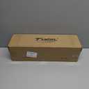 TONIAL1 Inch Double Curtain Rods for Windows 48 to 84 Inches, Heavy Duty Decorative Drapery Rod 32 to 86 Inches with Classic Cap Finial, Gold