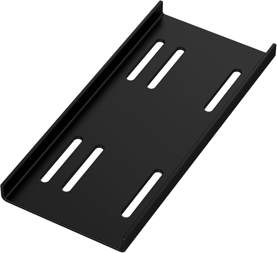 Big Block Motor Mount Plate for Predator 301cc, 420cc, and 670cc, Honda GX340 / GX390, 13HP Clone | Heavy Duty Steel Solid Plate | Powder Coated