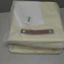 Collapsible Fabric Storage Cube Bins with 2 Reinforced PU Handles, Foldable Storage Organizer Baskets for Closet, Shelves, Living Room | 11"x11"x11", 4 Pack, Full Beige