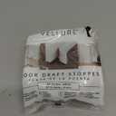 Vellure Door Draft Stopper for Bottom of Door - Premium Door Sweep for Bottom of Door/Weather Stripping Door Seal (Save Energy  installs Quickly and Easily) Door Strip Ideal for (white)