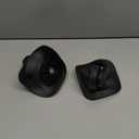 1 Pair Luggage Suitcase Wheels PVC Suitcase Replacement Wheels great Accessory for Luggage Suitcase (W041-2 L)