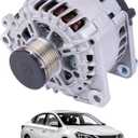 Alternator for Nissan Altima Sentra 2007 2008 2009 2010 2011 2012 for Rogue 2011 2012 2013for Rogue Select 2014 2015 Alternator Replacement 11258,11458,400-40102,23100-JA02A, 23100-JA04A