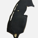 2017-2018-2019-2020-2021 HONDA CRV DASH COVER BLACK POLYCARPET, Black (54in x 25in)