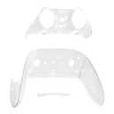 eXtremeRate Top Bottom Decorative Trim Shell Compatible with p s 5 Edge Controller DIY Replacement Front Back Clip Shell, Custom Glow in Dark - Green Plates Cover Compatible with p s 5 Edge Controller