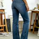 Women's Relaxed Wide Leg Jeans Elastic Waist Lightweight Denim Pants for Casual & Daily Wear, Size: Large