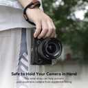 SMALLRIG Camera Wrist Strap, Vintage Leather Camera Hand Strap for DSLR SLR Mirrorless, Adjustable Safety for Fujifilm X-T5 X-T4 X-T3 X-T30 X-E4 X100V and Other Compact Cameras, Brown - 3926