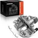 A-Premium Disc Brake Caliper Assembly with Bracket Compatible with Select Mazda Models - 5 2006-2010/2012-2015, L4 2.3L, L4 2.5L - Rear Right Passenger Side