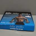 Ally Peaks Pull Up Bar for Doorway | Thickened Steel Max Limit 440 lbs Upper Body Fitness Workout Bar| Multi-Grip Strength for Doorway | Indoor Chin-Up Bar Fitness Trainer for Home Gym Portable (black)