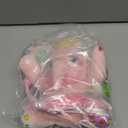 Baby Bilingual Musical Elephant Stuffed Animals Toys,Infant Early Learning Toy with Light-Up Music & Crinkle,Tummy Time Toys for 0 3 6 9 12+ Months for Baby Boy Girl Gift,Pink