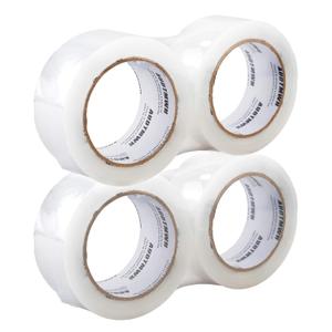 AUDTMWH Packing Tape Refills, Clear Packaging Tape Heavy Duty Designed for Moving, Shipping and Packing, Mailing,1.88" x 60 yds, 4 Rolls