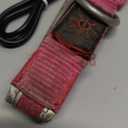 Flashseen LED Dog Collar, USB Rechargeable Light Up Dog Collar Lights, Adjustable Comfortable Soft Mesh Safety Pet Collar for Small, Medium, Large Dogs (Large, Candy Pink)