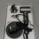 Hair Dryer, 150000 RPM Brushless Motor with 500M Negative Ions, Fast-Dry Lightweight Design, ThermoControl & Magnetic Nozzle/Diffuser, Low Noise Salon Blow Dryer for All Hair, Travel, Home