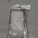 for iPhone 14 Electroplate Silver Wave Side for iPhone 14 Soft Transparent Shockproof Cover, Rose Gold