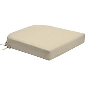 Arden Foam Outdoor Round Back Seat Cushion Kit, 20 x 19, Made with ProFoam, Rain-Proof, Fade Resistant, Tan Leala