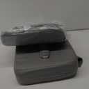 Toddler Booster Seat for Dining Table, Stronger Support Non-Slip Bottom Booster Seat for Kitchen Chair 2 Adjustable Straps Portable Travel and Home Increasing Booster Cushion Kid Baby(Grey)