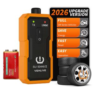 TPMS Relearn Tool for GM Tire Sensor, EL-50448 Upgraded Version, Auto Tire Monitoring System Activation Reset Tool,Tire Sensor Reset Tool,TPMS Activation Tool for More GM Vehicle 2006-2026 W/Battery