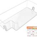 UPGRADED DA97-20638A Refrigerator Door Shelf Replacement Compatible with Samsung Refrigerator Door Bin Replacement Parts RS27T5200SR RS27T5561SR RS22T5561SR RS27T5201SR RS22T5561SG Door Shelf Bin