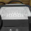 OLIXIS Countertop Ice Maker with Self-Cleaning, Portable Ice Maker Machine with Scoop, 26Lbs/24H, 9 Cubes in 6 Mins, 2 Sizes of Bullet for Home, Kitchen, Office, Black