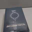 Voraiya Light Therapy Lamp 10000 Lux, UV-Free Therapy Light with 5 Brightness, 3 Color Temperature, 4 Timer, Memory Function, Full Spectrum, Bright Seasonal Sun Light Lamp for Bedroom, Office (Black)