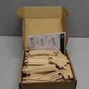 SainSmart Jr. Premium Wooden Train Track Set | 52-Piece Expandable 18FT Wood Railway System | Thomas & Brio Compatible with Storage Box | Ideal Gift for Kids 3-7