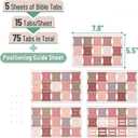 Mr. Pen- Bible Tabs, 75 pcs, Earthy Brown, Gold Foil Lettering, Laminated Bible Tabs for Women and Men, Bible Index Tabs, Bible Book Tabs, Bible Labels Tabs, Mr. Pen Bible Tabs