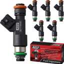 Set of 6 Fuel Injectors 307775020 FJ1095 Replacement Compatible with Volvo S60 2011-2016 S80 2008-2013 XC60 2010-2013 2015-2016 XC70 2009-2013 3.0L L6 - Replaces 852-12260 800-2131N 297500-0620