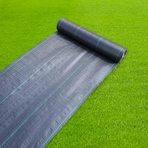 6ftx100ft Weed Barrier Landscape Fabric Heavy Duty, Premium 3.2oz Black Weed Barrier Fabric Garden Landscaping Fabric (3.2oz-6x100ft)