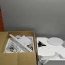 ZMISHIBO 52" Ceiling Fans with Lights, White Modern Ceiling Fan with Remote, bedroom Indoor Ceiling Fan with Dual Finish Blades, Quiet & Strong Motor, Bright LED Light.