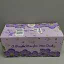 LXEVIHK 21Pcs Purple Desk Organizers and Accessories With Mesh Desk Organizer and 360Rotating Pen Holder and a Lot of Office Purple Office Supplies Beautifully Presented in a Gift Box