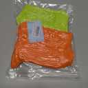 Women's Neon Scrunch Crew Socks 80s 90s Retro 3-Pack Cotton Stacked Boot Calf Cozy Ribbed Slouchy Socks Size 5-10 (2-neon Orange/1-neon Green)