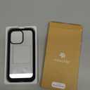 HOOMIL Case for iPhone 14 Pro Max 6.7-Inch, Non-Yellowing, Drop Protection, Anti-Scratch Transparent Hard Back Phone Cover - Black Clear