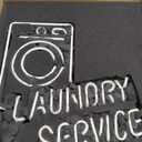 Neon Signs Beer Bar Club Bedroom LAUNDRY SERVICE Clean And Wash Sign Glass Neon Signs for Office Hotel Pub Cafe Wedding Birthday Party Man Cave Neon Light Art Wall Lights 24 X 20 - Inches