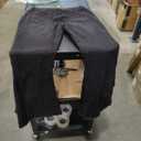 Women's High Waist Flare Jeans, Black, Size: L