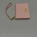 GOIACII Small Women's Wallet RFID Blocking Wristlet Girls Cute Bow Mini Purse Bifold Silm Card Holder Pink