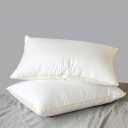 Bed Pillows Goose Down Filling for Sleeping Neck Protection Down-Proof Cotton