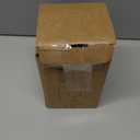 Small Table Lamp for Bedroom, Nightstand Lamp Linen Lampshade Bedroom Wood Base Small Bedside Lamp for Night Stands, Desk Lamps for Reading Living Room, Office (LED Bulb Included) (Black-Walnut Wood)